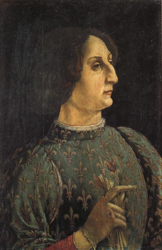 Piero pollaiolo Portrait of Galeazzo Maria Sforza